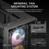 Corsair Frame 4000D RS ARGB Modular Mid-Tower PC Case Black image 5
