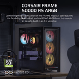 Corsair Frame 5000D RS High-Airflow Mid-Tower PC Case Black image 2
