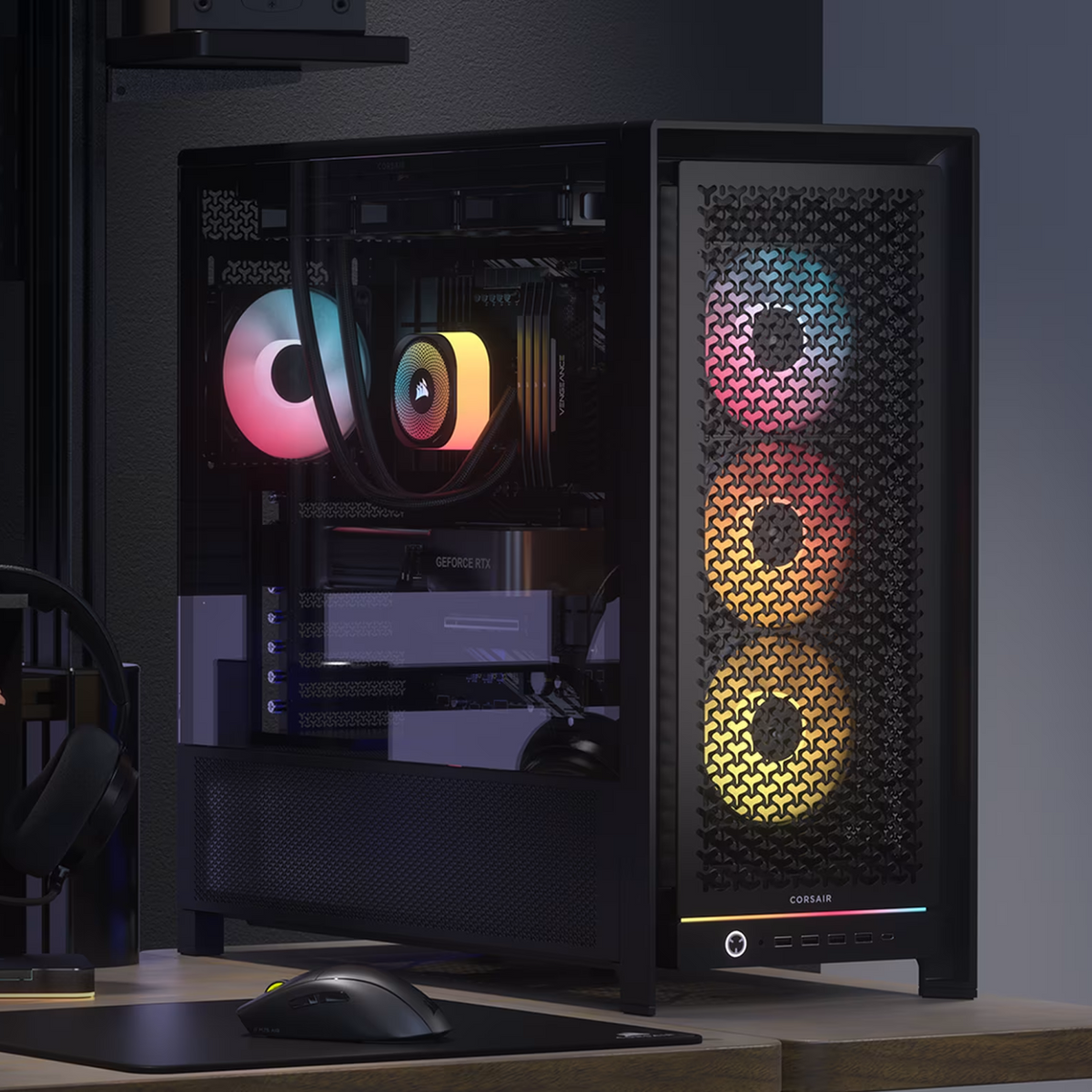 Corsair Frame 5000D RS ARGB High-Airflow Mid-Tower PC Case Black image 6