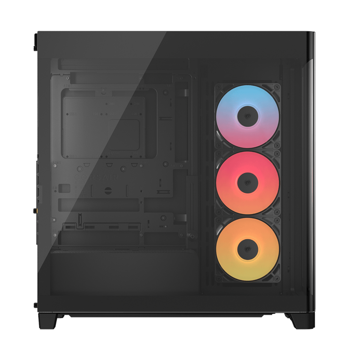 Corsair Frame 4500X Rs-R ARGB Panoramic Glass Mid-Tower PC Case Black image 3