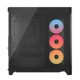 Corsair Frame 4500X Rs-R ARGB Panoramic Glass Mid-Tower PC Case Black image 3