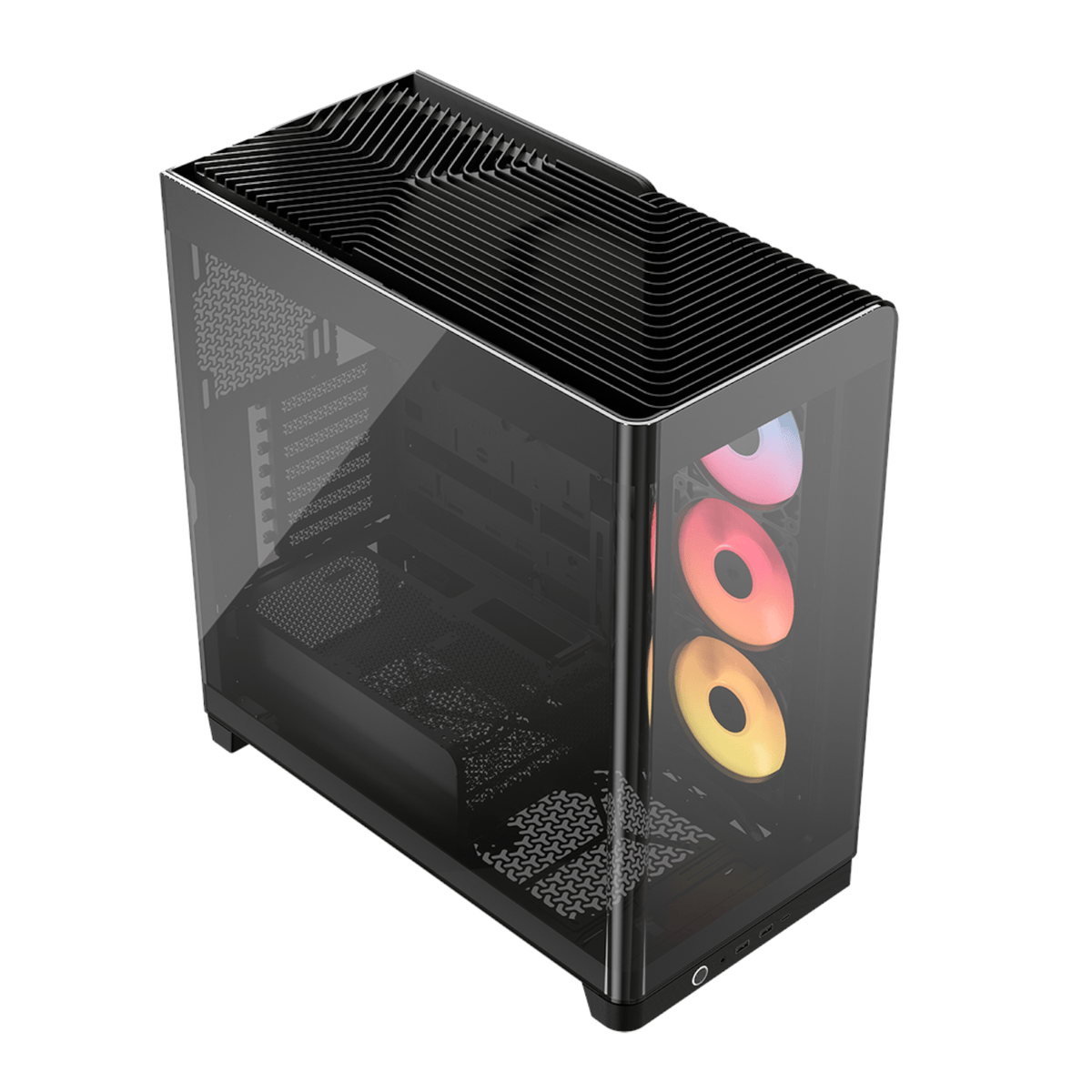 Corsair Frame 4500X Rs-R ARGB Panoramic Glass Mid-Tower PC Case Black image 4