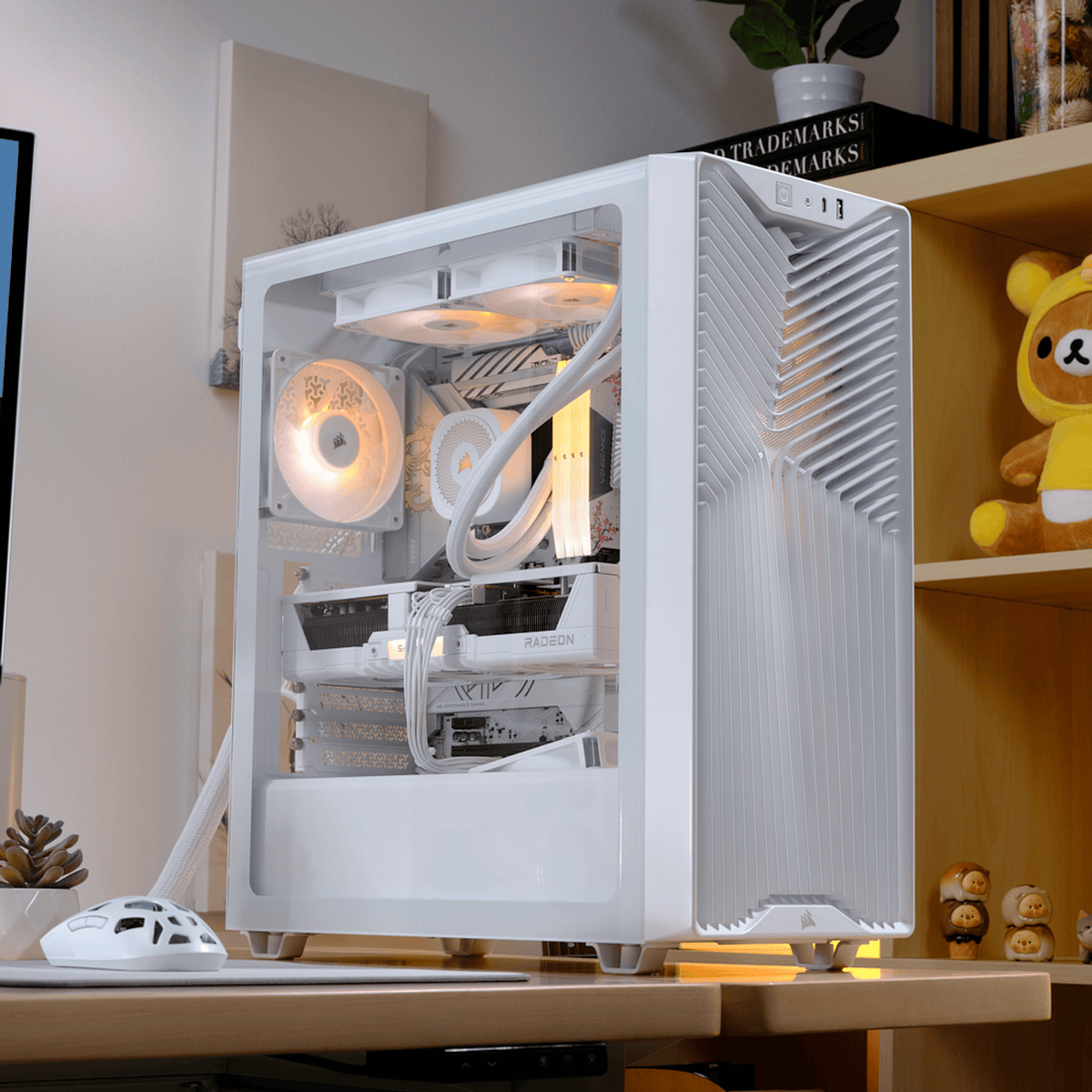 Corsair 3200D RS ARGB Mid-Tower PC Case – White image 6