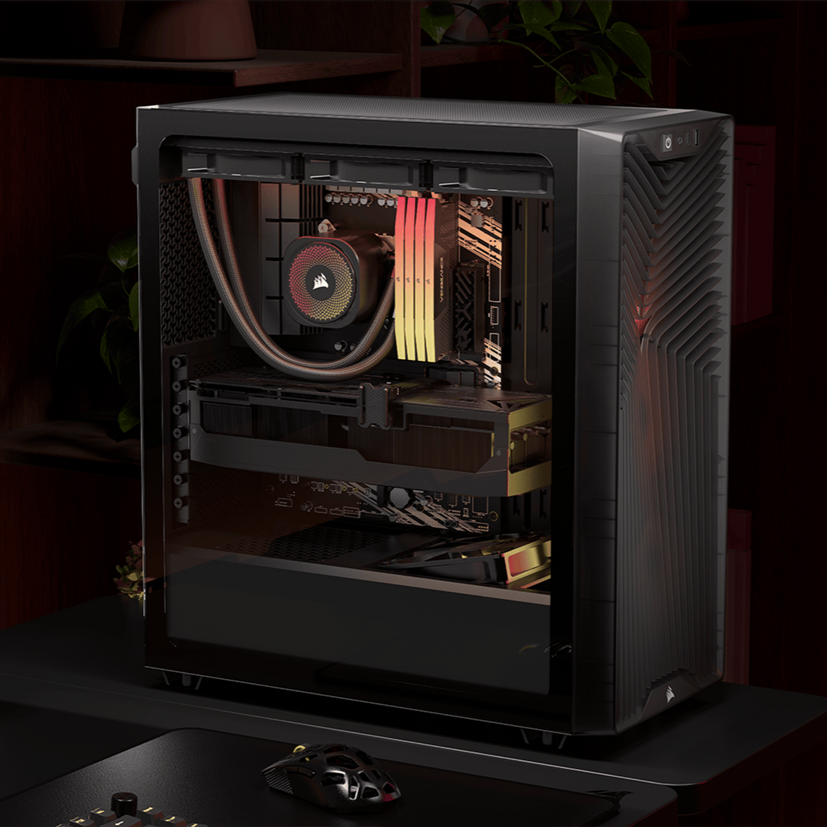 Corsair 3200D RS ARGB Mid-Tower PC Case Smoke image 6