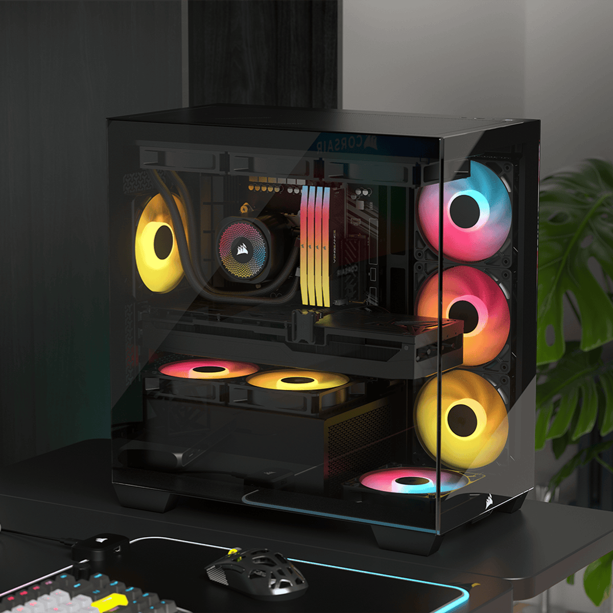 Corsair 2800X Rs-R ARGB Micro-Atx PC Case Black image 6