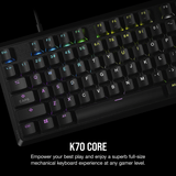 Corsair K70 Core RGB Mechanical Gaming Keyboard Black image 2