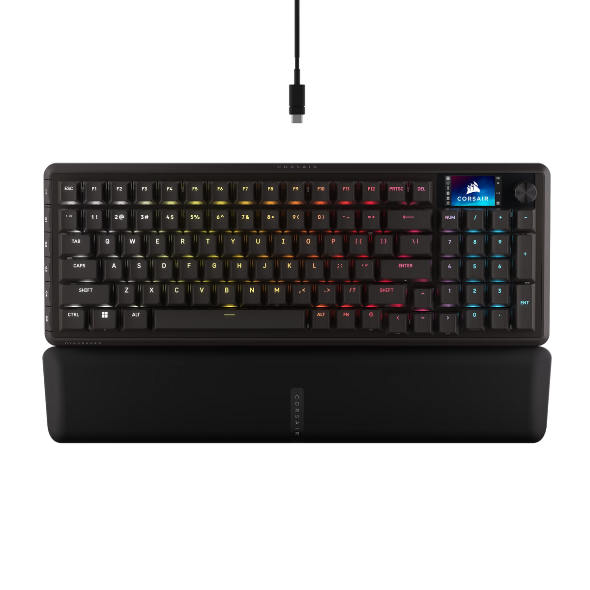 Corsair Vanguard 96 Mechanical Gaming Keyboard, Corsair Mlx Plasma Black