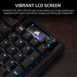 Corsair Vanguard 96 Mechanical Gaming Keyboard, Corsair Mlx Plasma Black image 4