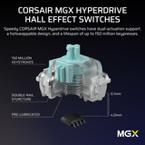 Corsair Vanguard Pro 96 Hall Effect Gaming Keyboard image 5