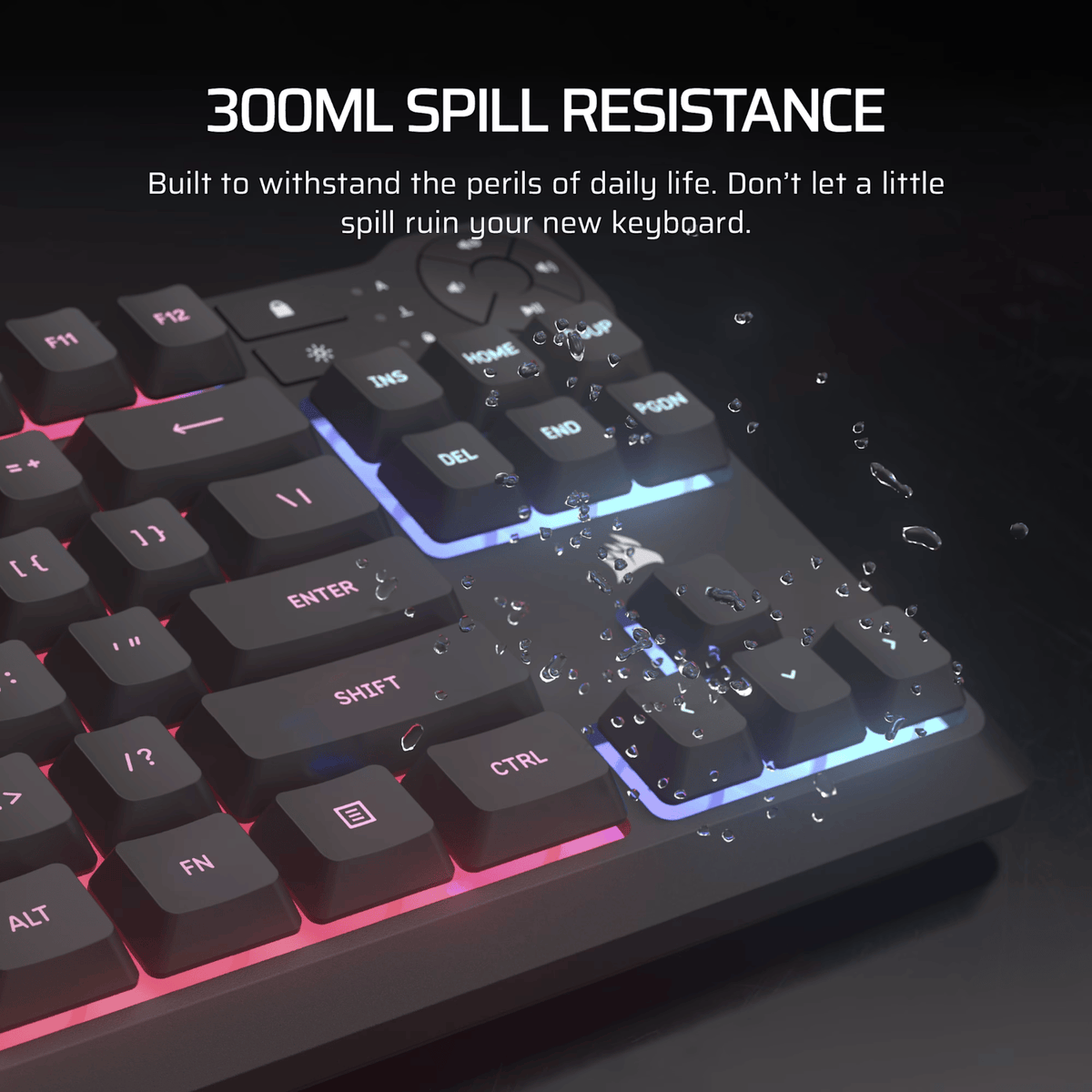 Corsair K55 Core Tkl RGB Gaming Keyboard image 4