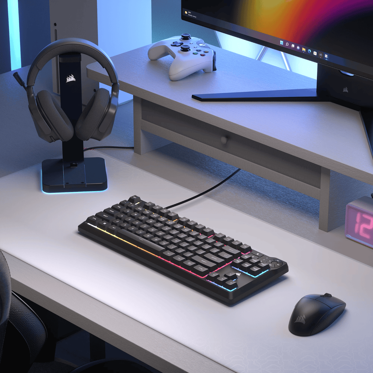 Corsair K55 Core Tkl RGB Gaming Keyboard image 5