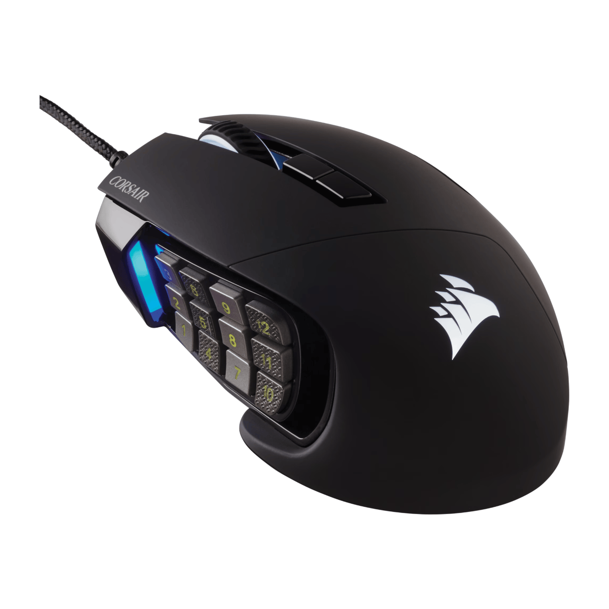 Corsair Scimitar RGB Elite Optical 18 000 DPI Moba/Mmo Gaming Mouse Black image 2