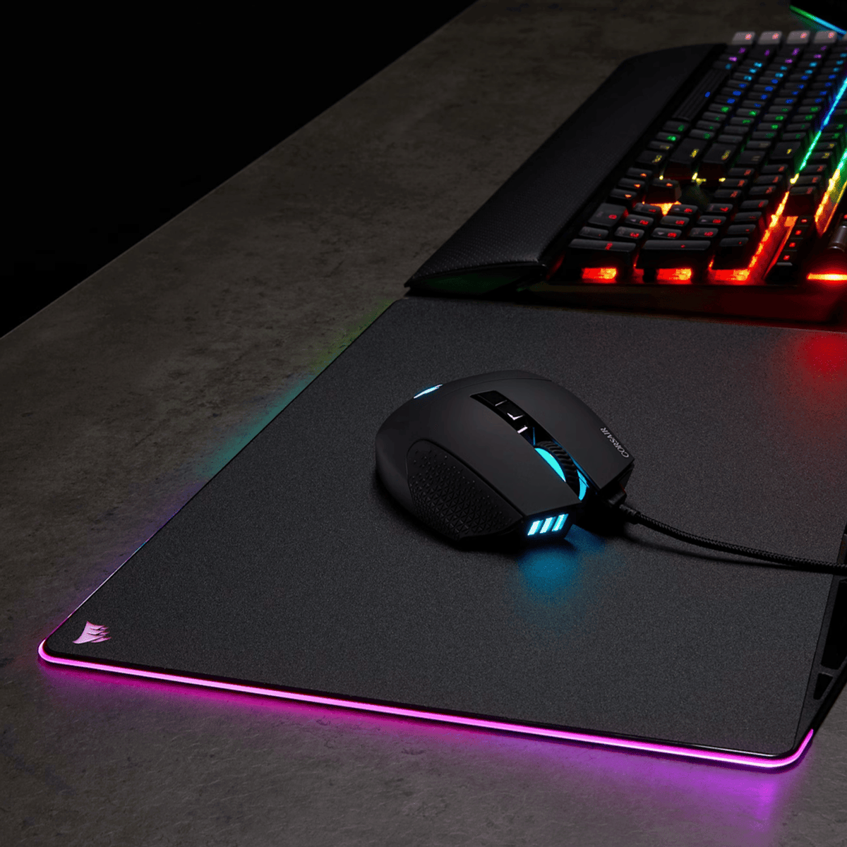 Corsair Scimitar RGB Elite Optical 18 000 DPI Moba/Mmo Gaming Mouse Black image 5