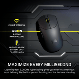 Corsair Sabre V2 Pro Ultralight Wireless 30000 DPI Gaming Mouse Black image 4