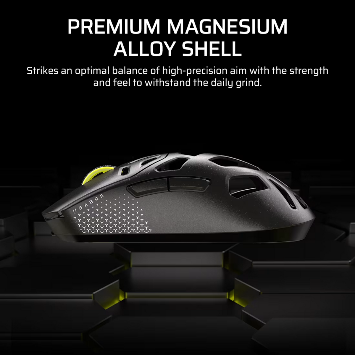 Corsair Sabre V2 Pro Wireless Magnesium Alloy 33000 DPI Gaming Mouse – Black image 5