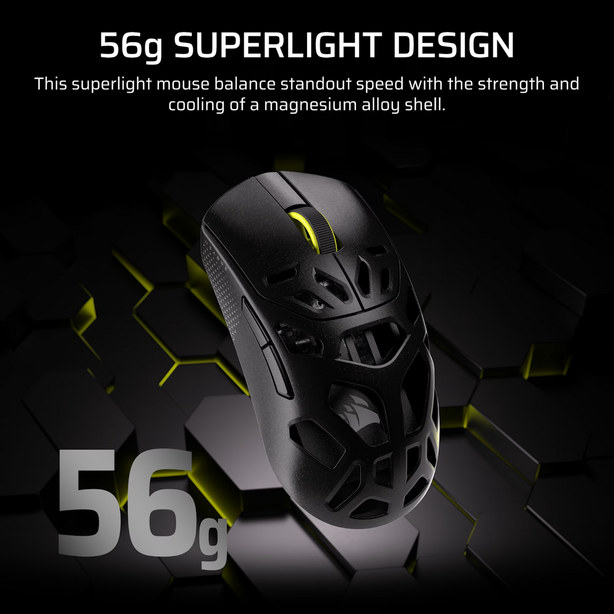 Corsair Sabre V2 Pro Wireless Magnesium Alloy 33000 DPI Gaming Mouse – Black image 6