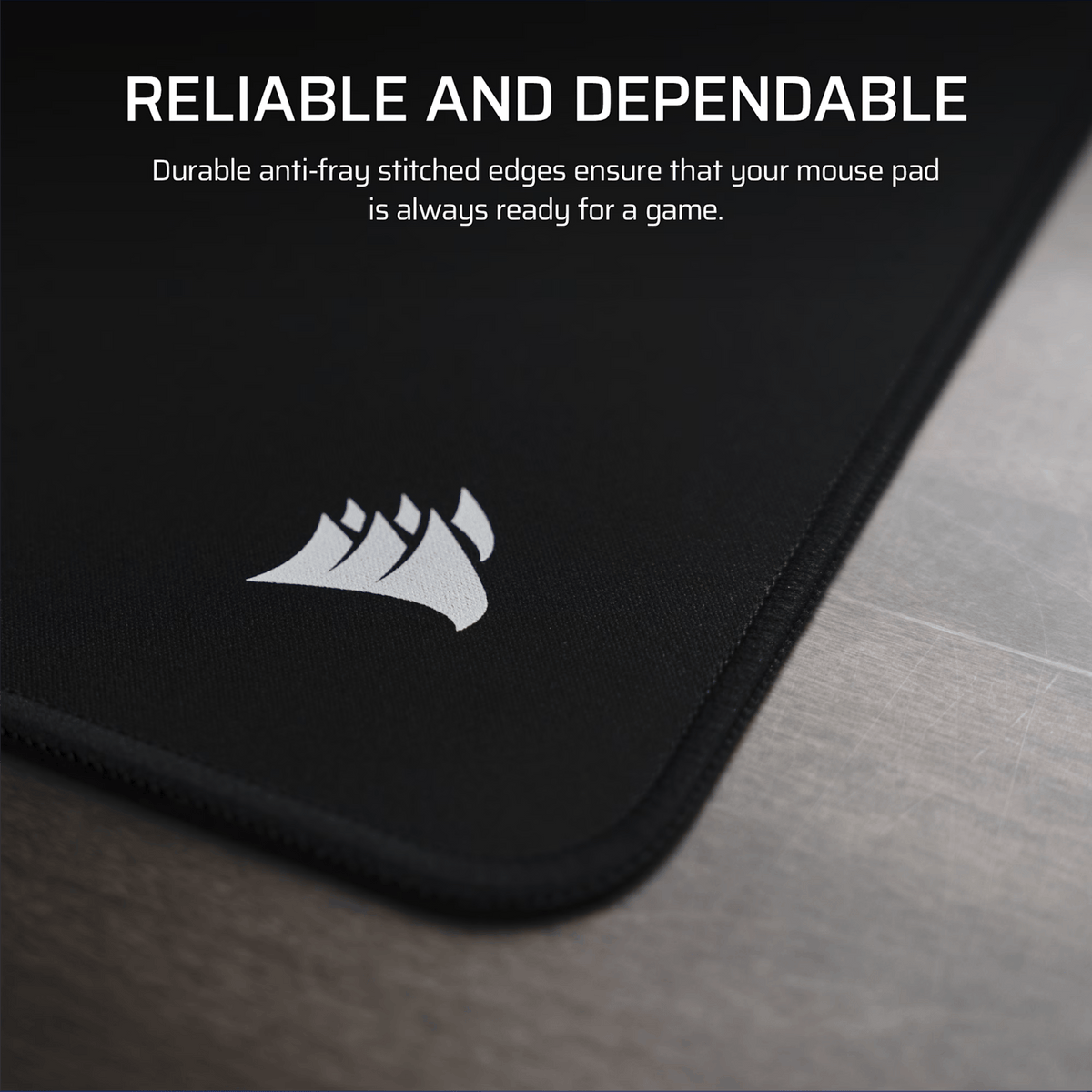 Corsair MM Anti-Fray Cloth Gaming Mouse Pad Xl Black image 3