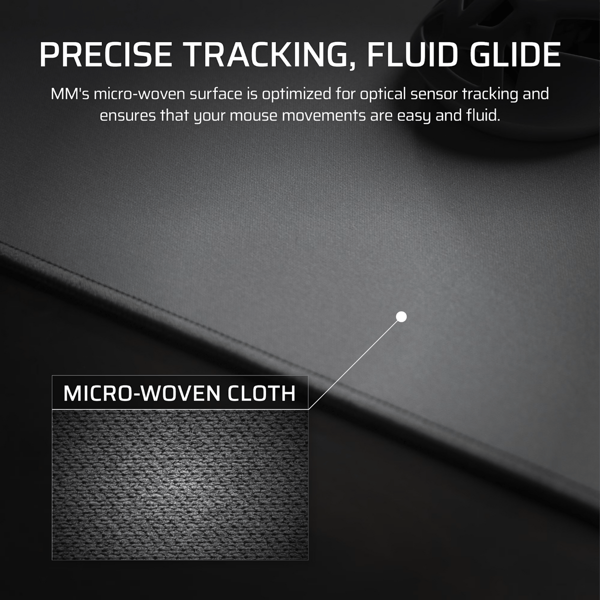 Corsair MM Anti-Fray Cloth Gaming Mouse Pad Xl Gray image 5