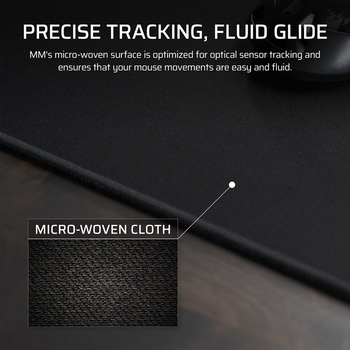 Corsair MM Anti-Fray Cloth Gaming Mouse Pad 3XL Black image 5