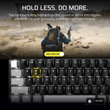 Corsair Clipper Pro Mini 60 Hall Effect Gaming Keyboard Black image 5