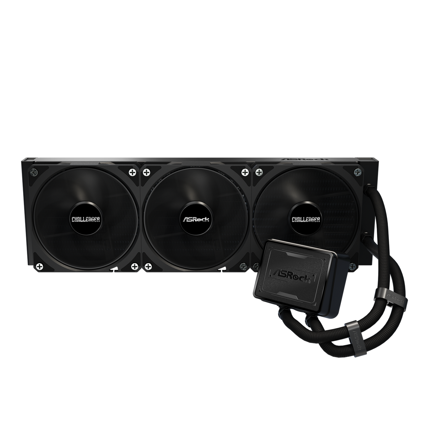 Asrock Challenger Pure 360 Aio Liquid Cooler Black image 2