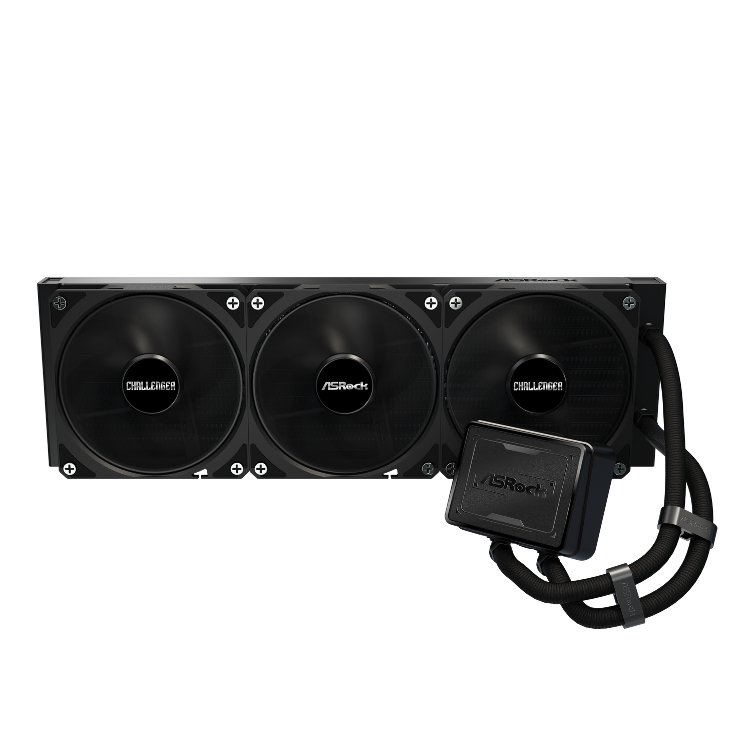 Asrock Challenger Pure 360 Aio Liquid Cooler Black image 2