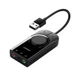 Ugreen Usb-A To 3.5MM External Stereo Sound Adapter Black image 2