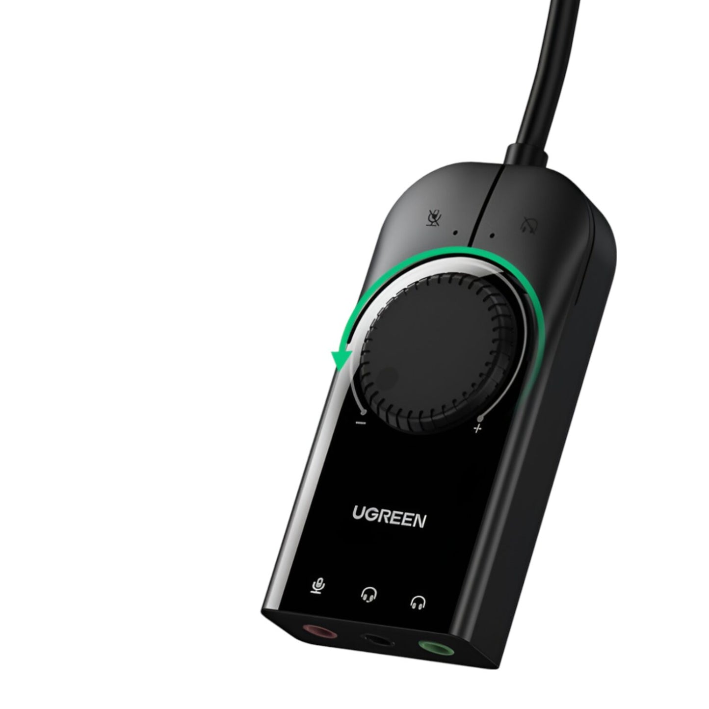Ugreen Usb-A To 3.5MM External Stereo Sound Adapter Black image 3