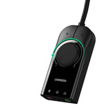 Ugreen Usb-A To 3.5MM External Stereo Sound Adapter Black image 3