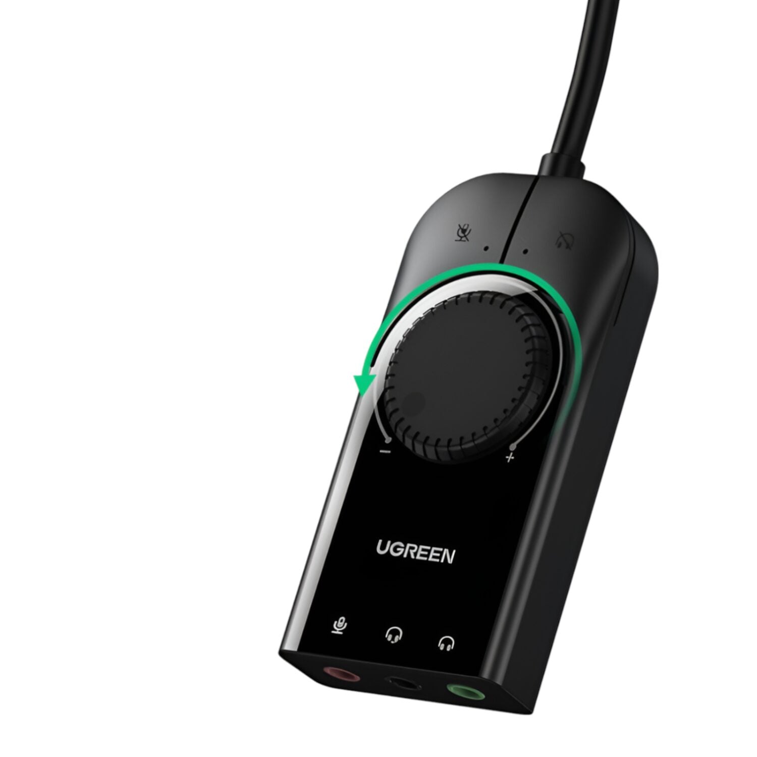 Ugreen Usb-A To 3.5MM External Stereo Sound Adapter Black image 3