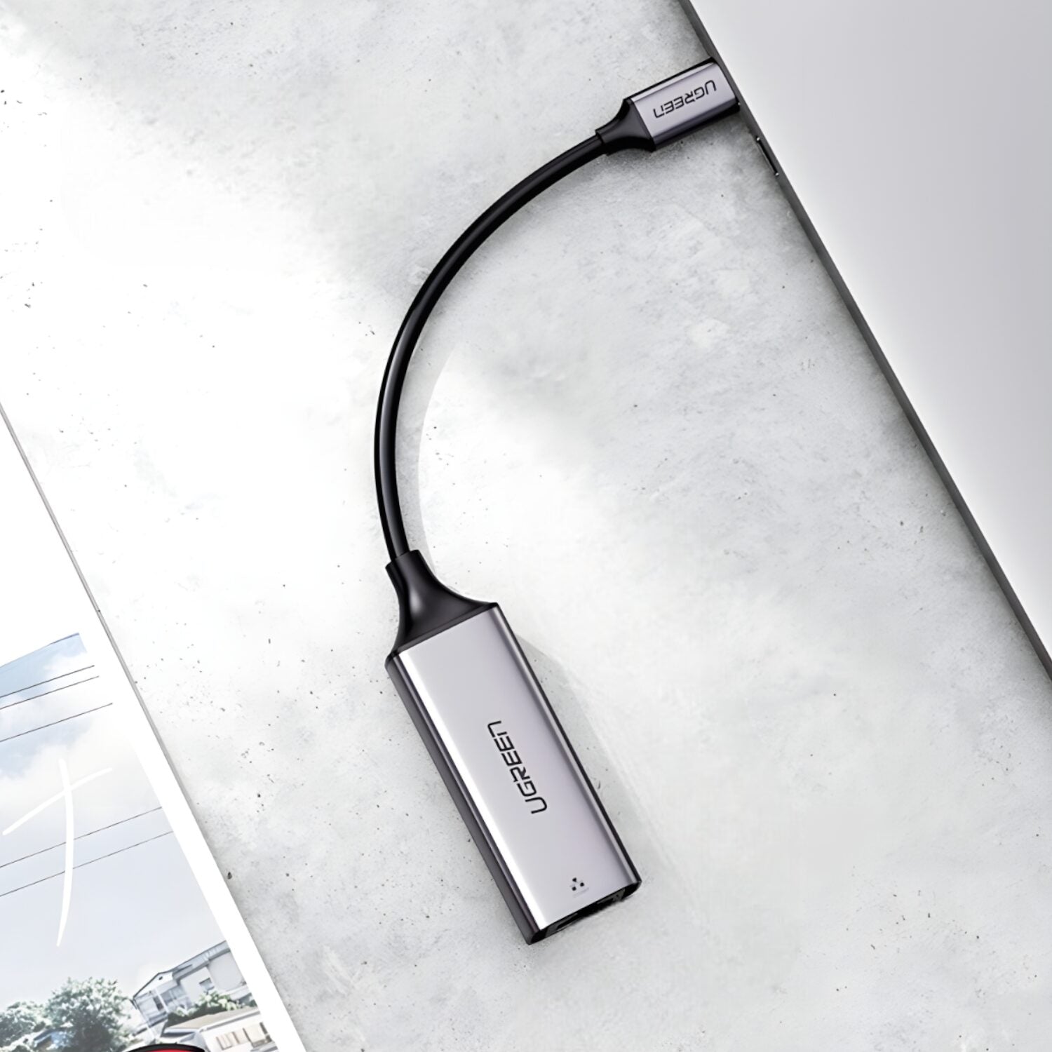Ugreen Type-C To Gigabit Ethernet Adapter Silver image 5