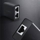 Ugreen RJ45 Splitter Adapter 2 Pack (black) image 2