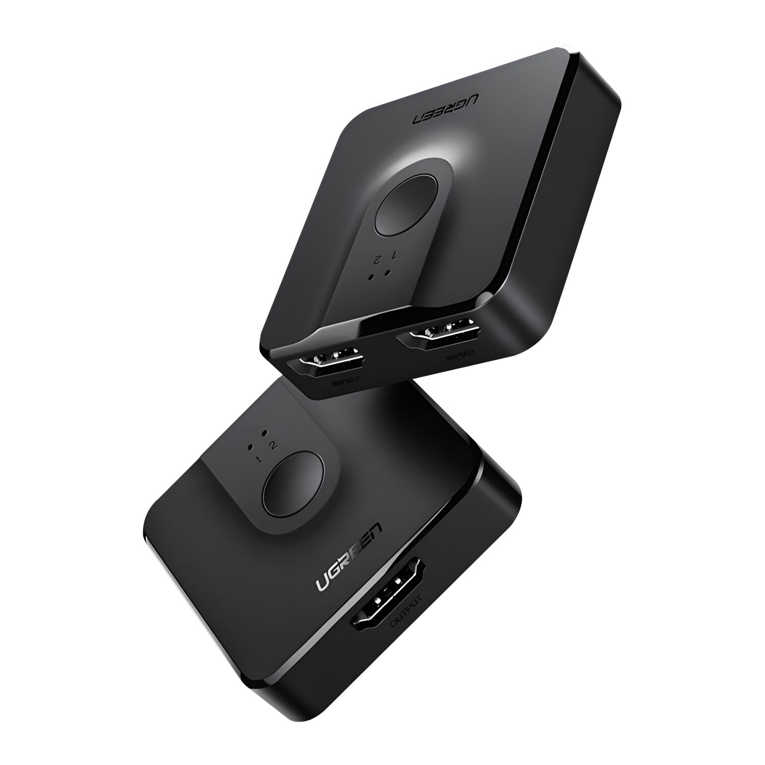 Ugreen 2-IN-1 Bi-Directional 4K HDMI Switcher Black image 2
