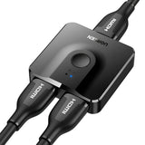 Ugreen 2-IN-1 Bi-Directional 4K HDMI Switcher Black image 3