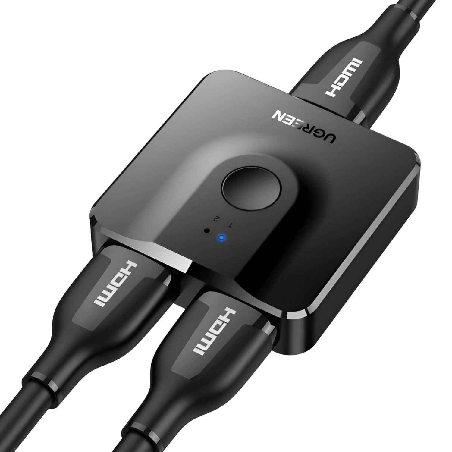 Ugreen 2-IN-1 Bi-Directional 4K HDMI Switcher Black image 3