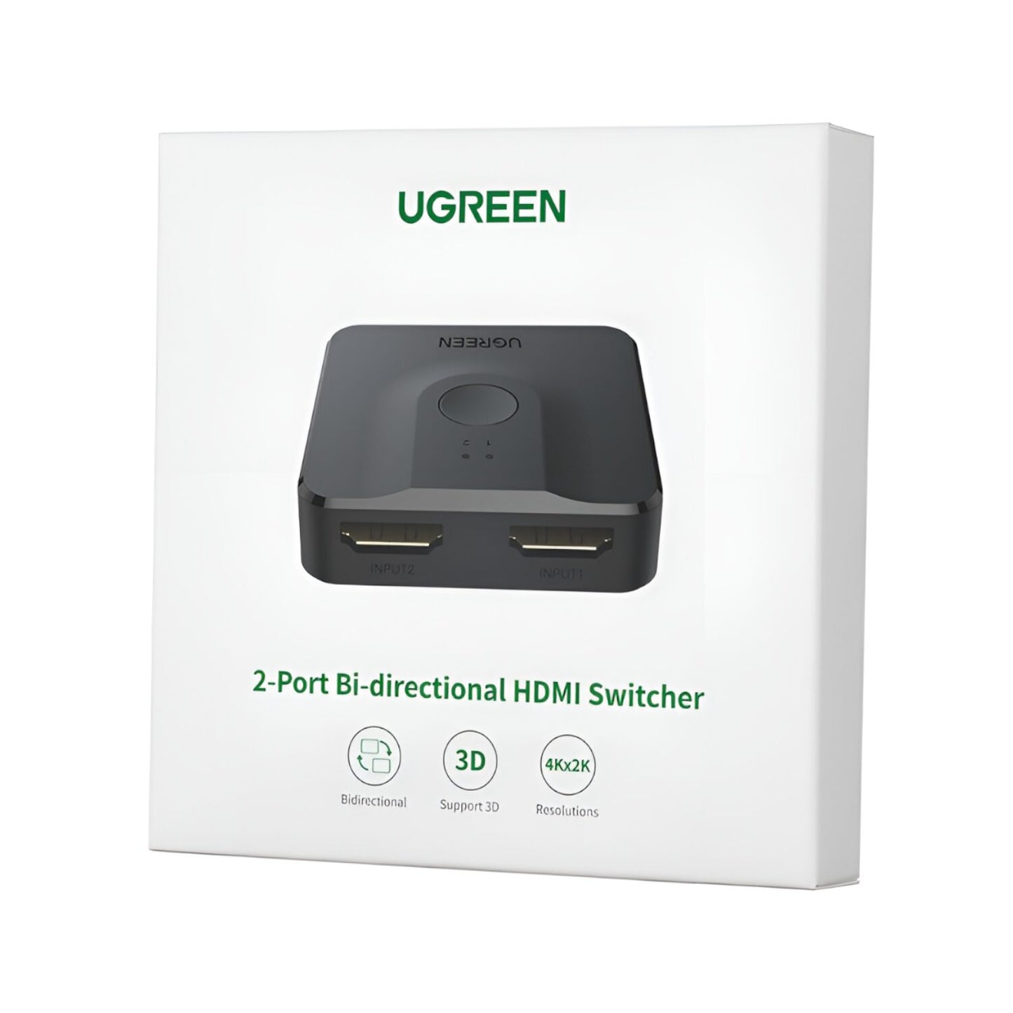 Ugreen 2-IN-1 Bi-Directional 4K HDMI Switcher Black image 5