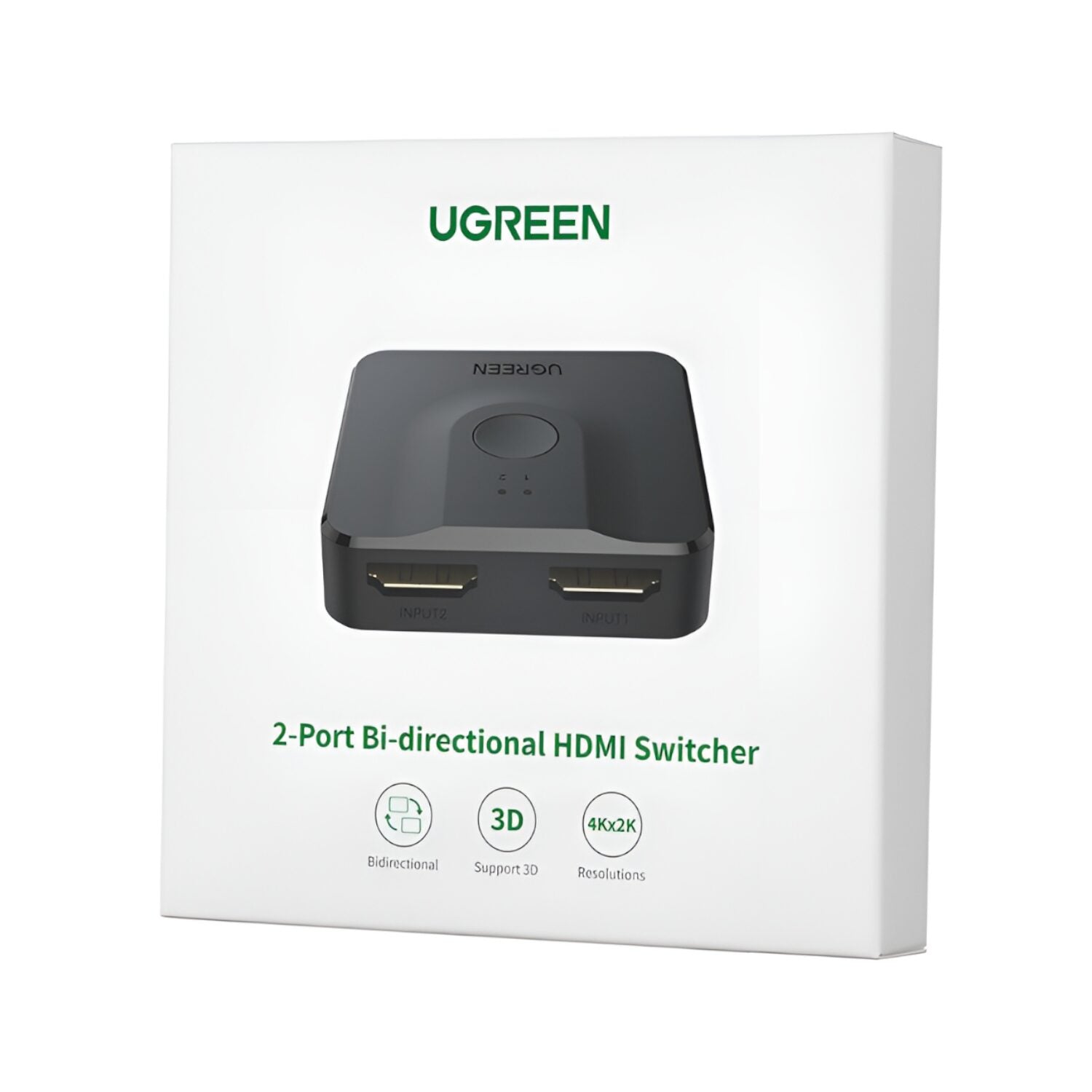 Ugreen 2-IN-1 Bi-Directional 4K HDMI Switcher Black image 5