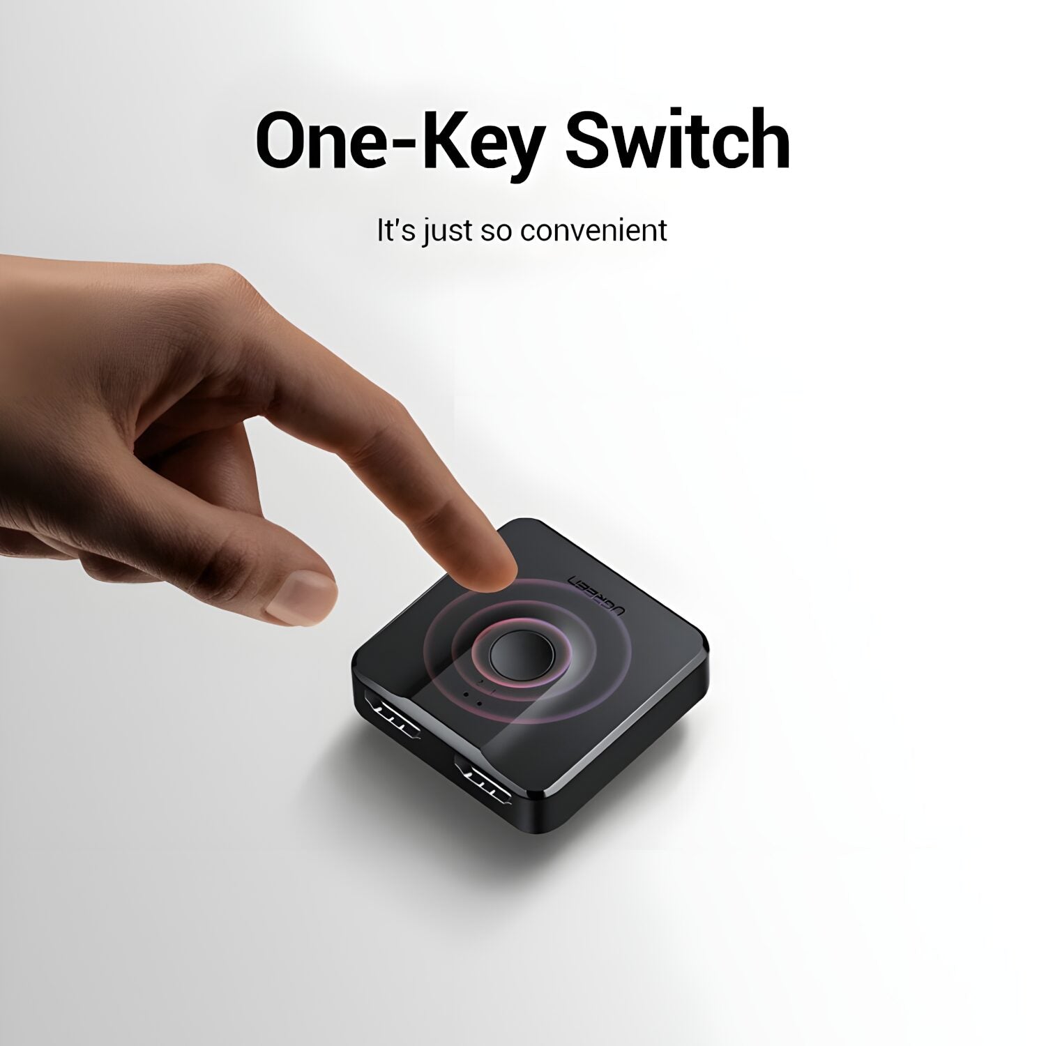 Ugreen 2-IN-1 Bi-Directional 4K HDMI Switcher Black image 6