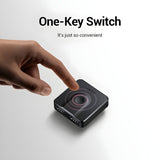 Ugreen 2-IN-1 Bi-Directional 4K HDMI Switcher Black image 6
