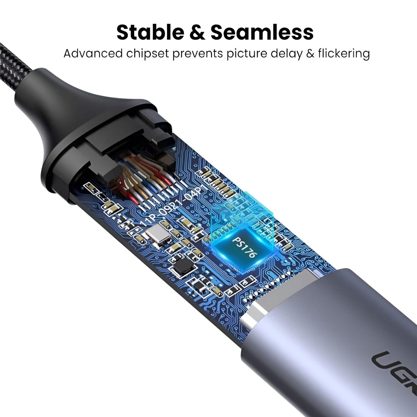 Ugreen Type-C To 4K HDMI Adapter Silver image 4
