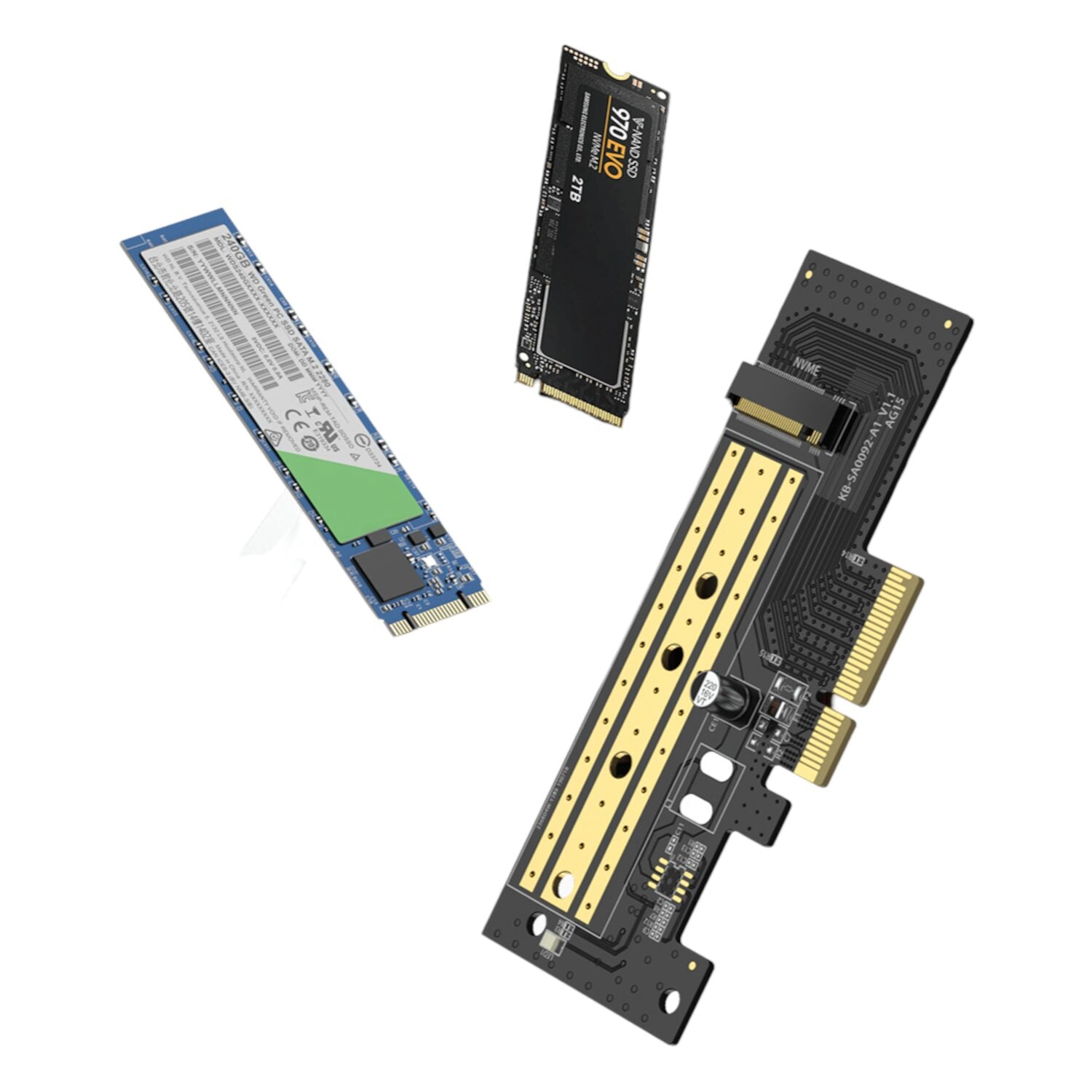 Ugreen CM302 M.2 NVME To PCI-E3.0X4 Express Card image 3