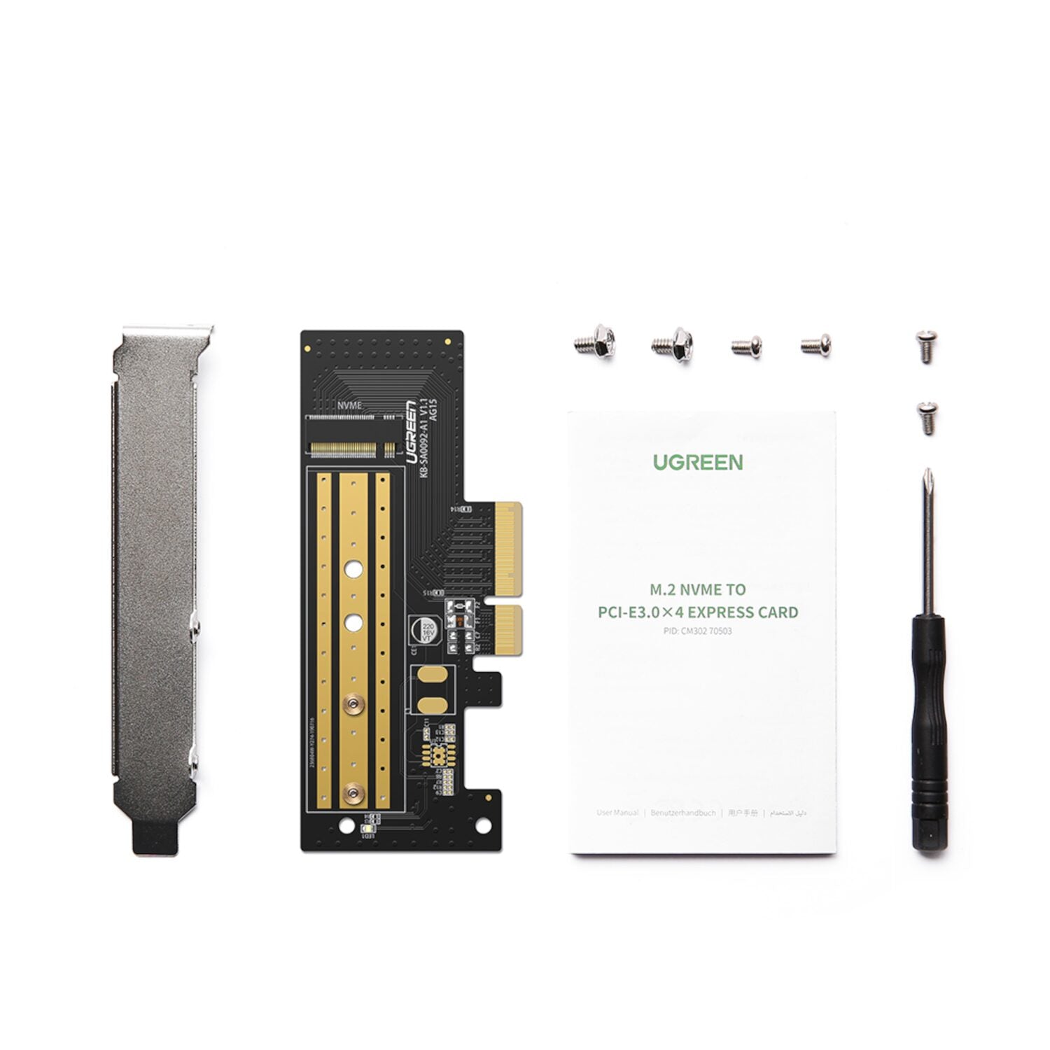 Ugreen CM302 M.2 NVME To PCI-E3.0X4 Express Card image 4