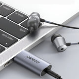 Ugreen Usb-A To 3.5MM Audio Jack External Sound Adapter Silver image 3