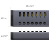 Ugreen 7 In 1 USB 3.0 Hub-Grey image 4