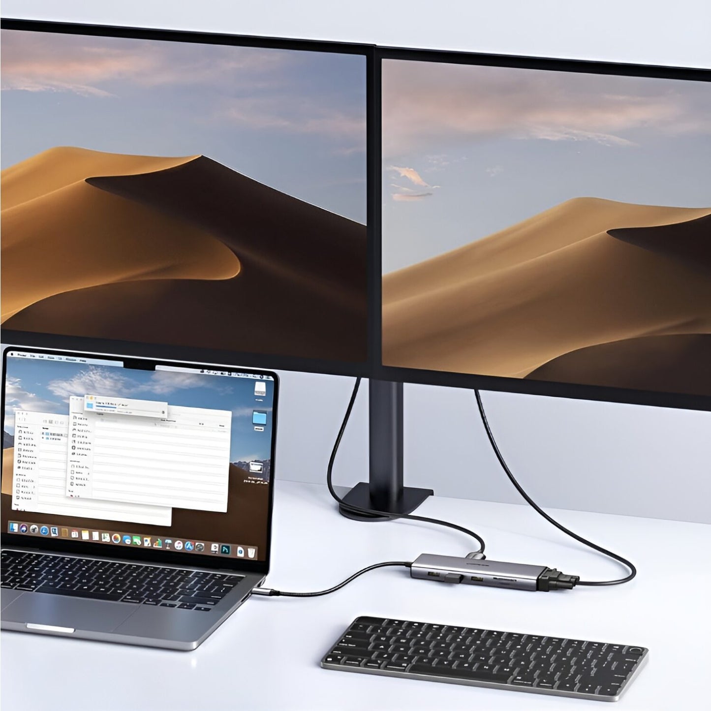 Ugreen 9-IN-1 Type-C Hub | HDMI | VGA | LAN | Sd/Tf | 100W Pd | USB3.0 image 5