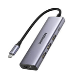 Ugreen Revodok 5-IN-1 Type-C Hub | 4K HDMI | Type-C | USB3.0