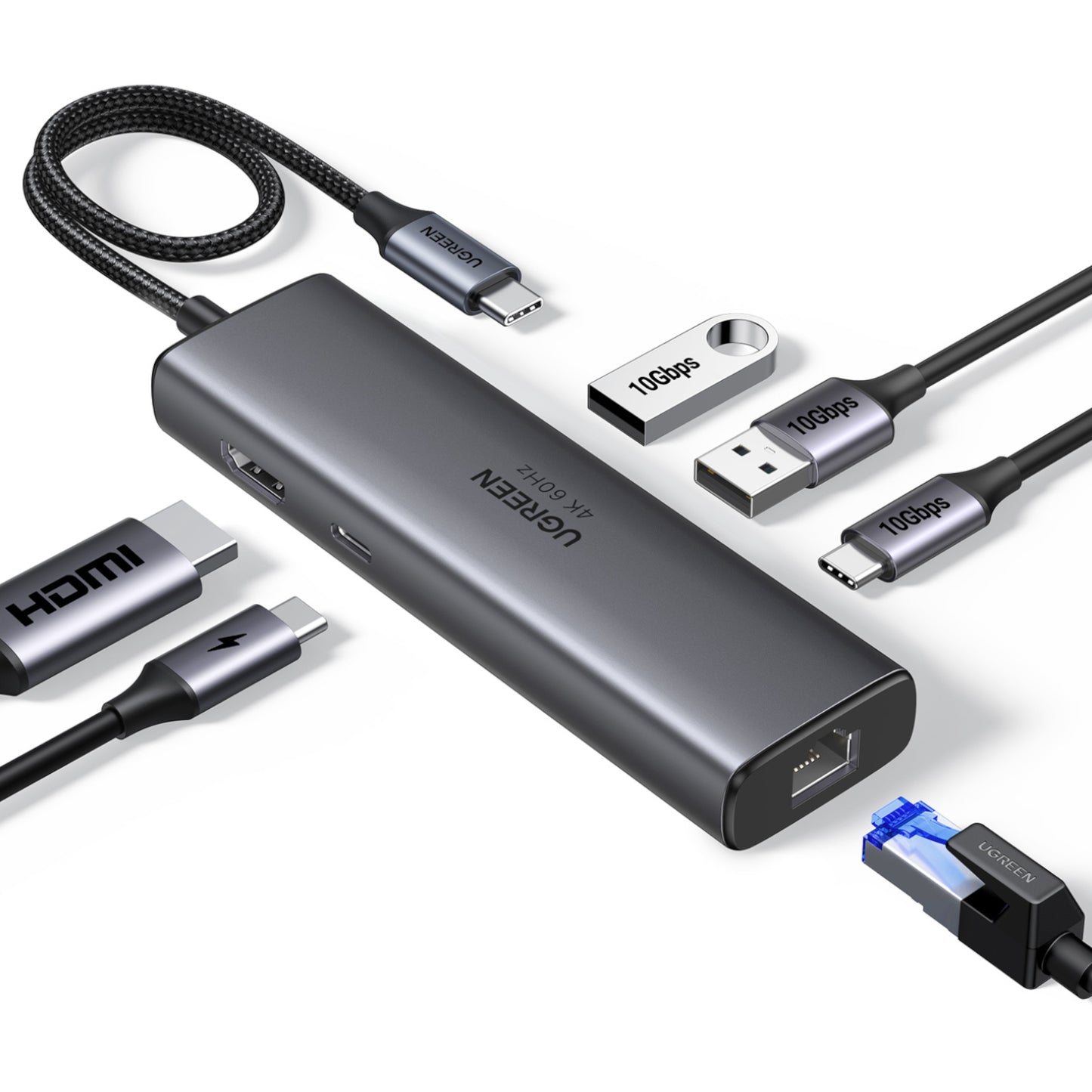 Ugreen CM512 6-IN-1 USB Type-C Docking Station image 2