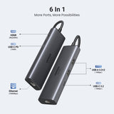 Ugreen CM512 6-IN-1 USB Type-C Docking Station image 3