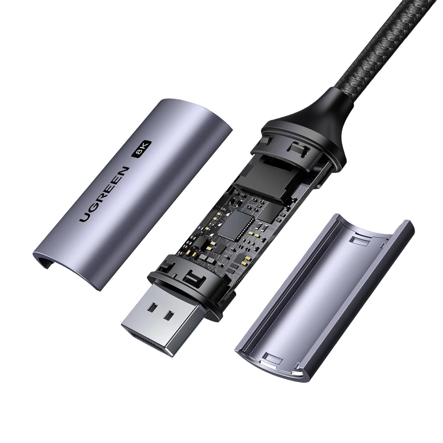 Ugreen USB Type-C To Displayport 1.4 Cable 2M image 2