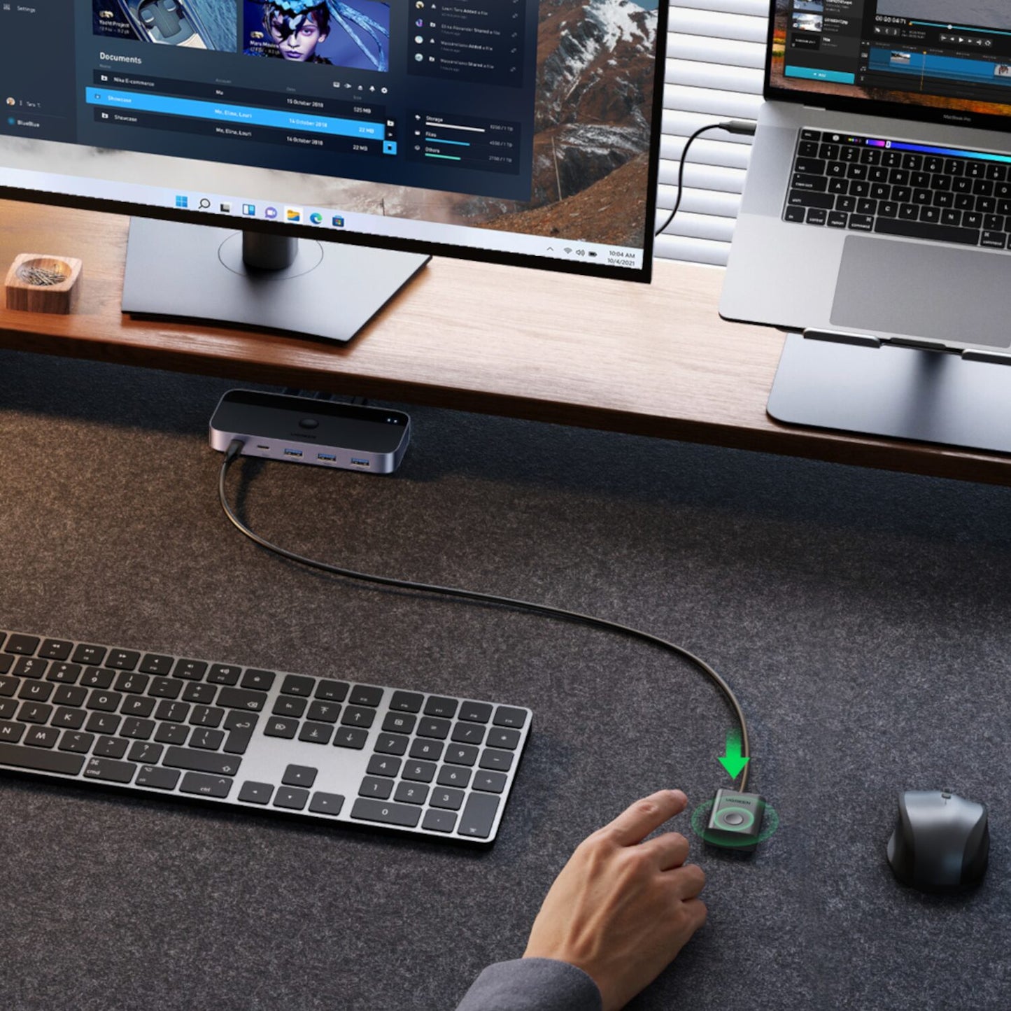 Ugreen Sharing Switch Box 2-IN-4 Out image 3